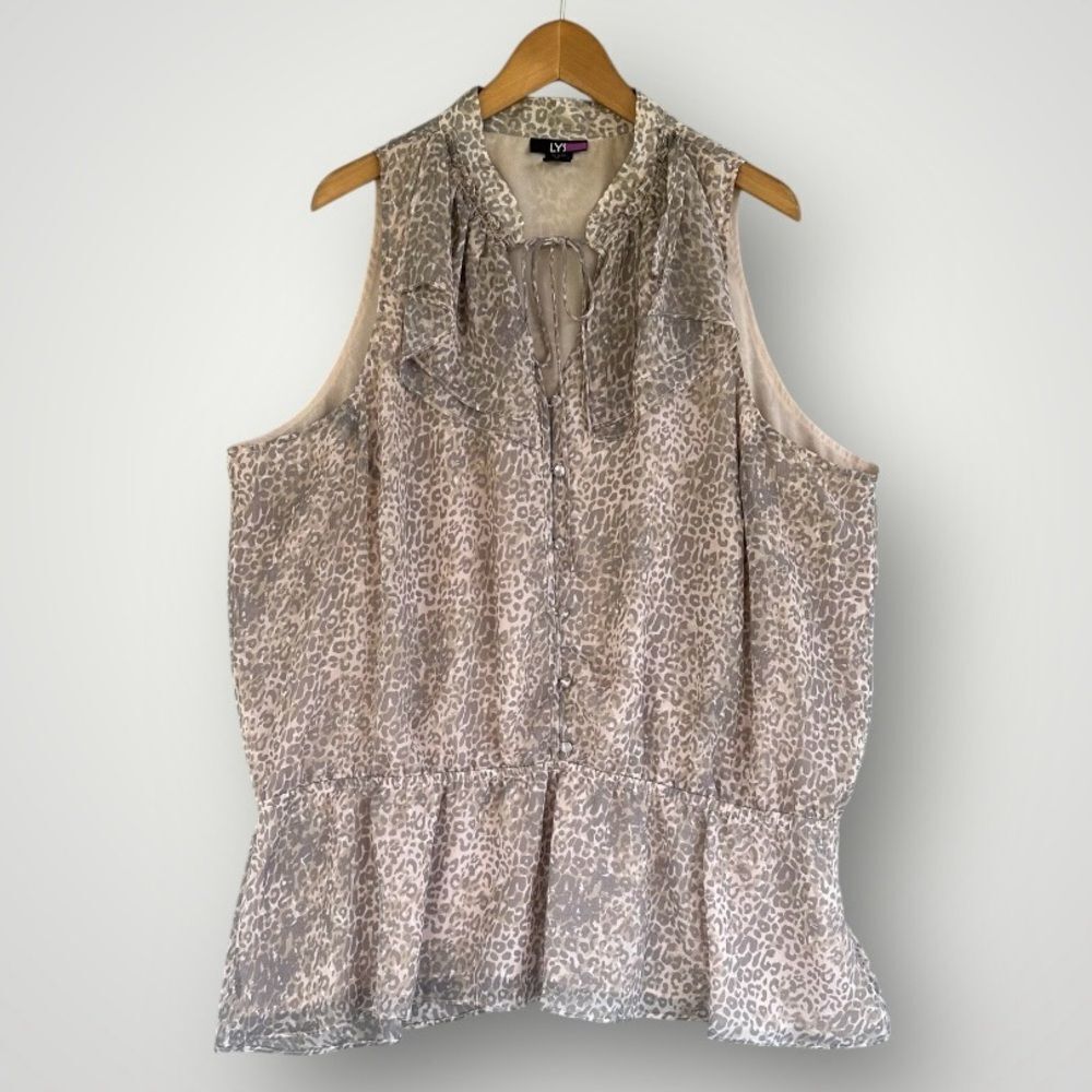5 for $45 Lys Top Blouse Shirt Sizs 3X